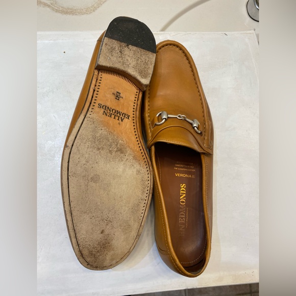 Allen Edmonds Verona II Men Size 12D excellent condition perfect bottom - Picture 4 of 8